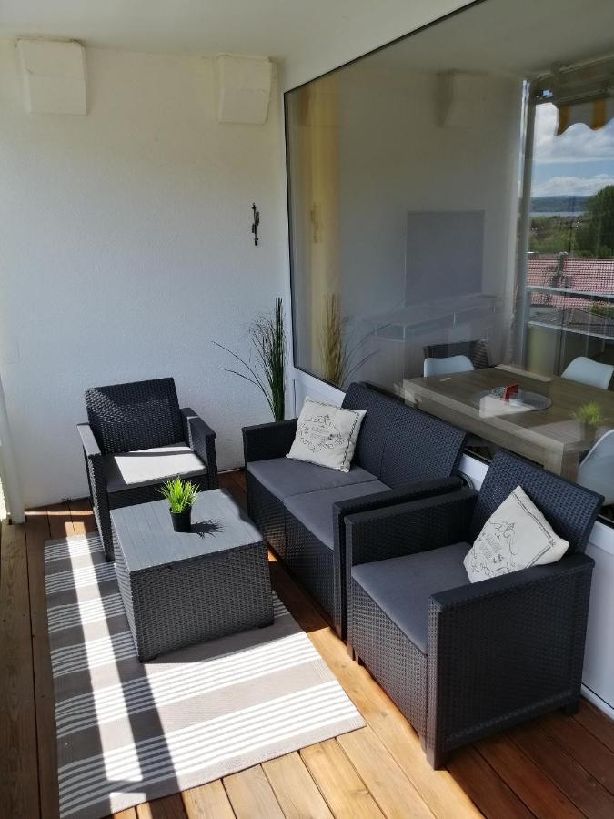 Sonnige Ferienwohnung Mit Seeblick Uhldingen-Mühlhofen Εξωτερικό φωτογραφία